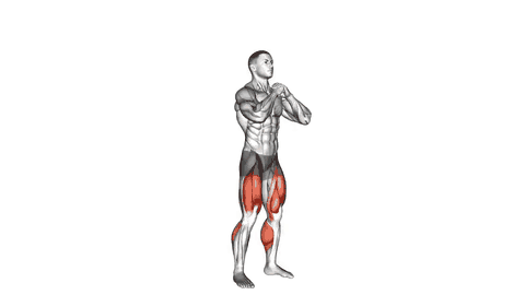 نمایش حرکت پرش اسکوات