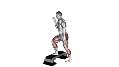 نمایش حرکت پرش قیچی روی جعبه (باکس)